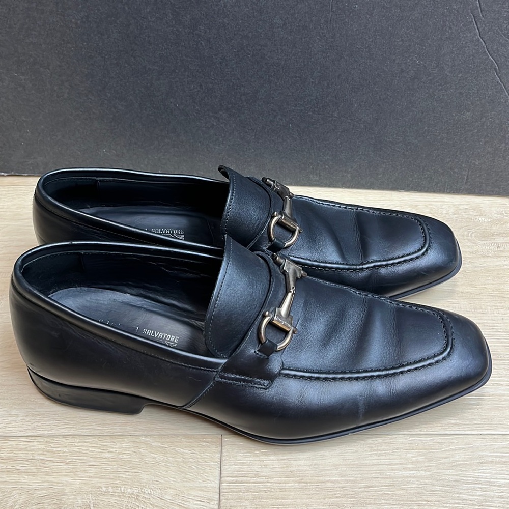 SALVATORE FERRAGAMO Metrone Miss Match Loafers Size 9 US